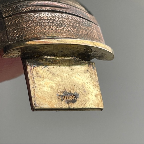 Vintage Sterling silver & gold Milor Italy bracelet cuff - Picture 10 of 16